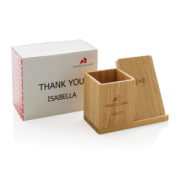 Bambusová bezdrôtová nabíjačka Calgary 10W - XD Xclusive