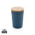 Termohrnček z GRS RPP s bambusovým uzáverom - XD Collection, farba - modrá