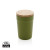 Termohrnček z GRS RPP s bambusovým uzáverom - XD Collection, farba - zelená