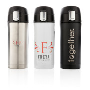 Termohrnček Easy lock z RCS recyklovanej ocele - XD Collection