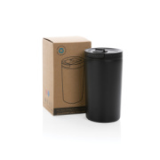 Nepriepustný termohrnček na zámok z RCS recykl. ocele - XD Collection