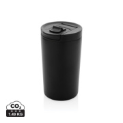 Nepriepustný termohrnček na zámok z RCS recykl. ocele - XD Collection