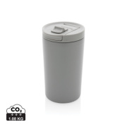 Nepriepustný termohrnček na zámok z RCS recykl. ocele - XD Collection