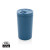 Nepriepustný termohrnček na zámok z RCS recykl. ocele - XD Collection, farba - modrá