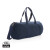Nefarbená víkendová taška Impact z 285g rec. canvas AWARE™ - XD Collection, farba - námornícka modrá