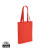 Tote bag Impact z 285g recykl. canvas - XD Collection, farba - luscious red