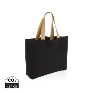 Nefarbená veľká taška Impact z 240g recykl. canvas AWARE™