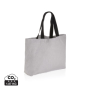 Nefarbená veľká taška Impact z 240g recykl. canvas AWARE™ - XD Collection