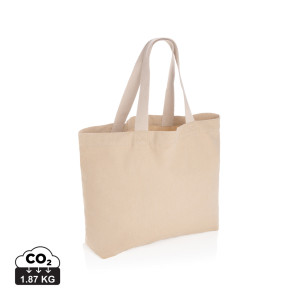 Nefarbená veľká taška Impact z 240g recykl. canvas AWARE™