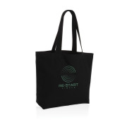 Nefarbená taška s vreckom Impact z 240g recykl. canvas AWARE - XD Collection