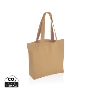 Nefarbená taška s vreckom Impact z 240g recykl. canvas AWARE