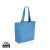 Nákupná taška s vreckom Impact z 285g recykl. canvas - XD Collection, farba - tranquil blue