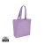 Nákupná taška s vreckom Impact z 285g recykl. canvas - XD Collection, farba - lavender