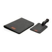 Cestovná darčeková sada Swiss Peak z GRS recykl. PU - Swiss Peak