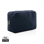 Nefarbená toaletná taška Impact z 285g recykl. canvas AWARE™ - XD Collection