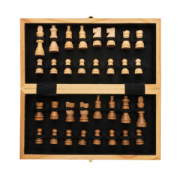 Prémiový drevený šach v skladacej šachovnici - XD Collection
