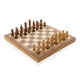 Prémiový drevený šach v skladacej šachovnici - XD Collection
