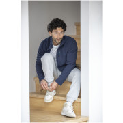 Pánska recyklovaná celorozopínacia fleecová bunda GRS Amber - Elevate