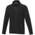 Pánska recyklovaná celorozopínacia fleecová bunda GRS Amber - Elevate, farba - černá, veľkosť - XS