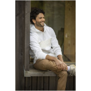 Pánsky sveter s kapucňou a poloprepínacím zipsom Sayan - Elevate