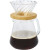 Sklenený kávovar 500 ml Geis - Seasons, farba - průhledná