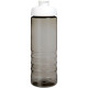 Športová fľaša s odklápacím viečkom H2O Active® Eco Treble s objemom 750 ml