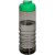 Športová fľaša s odklápacím viečkom H2O Active® Eco Treble s objemom 750 ml, farba - uhelná