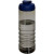 Športová fľaša s odklápacím viečkom H2O Active® Eco Treble s objemom 750 ml, farba - uhelná