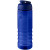 Športová fľaša s odklápacím viečkom H2O Active® Eco Treble s objemom 750 ml, farba - modrá
