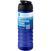 Športová fľaša s odklápacím viečkom H2O Active® Eco Treble s objemom 750 ml