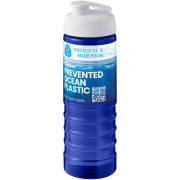 Športová fľaša s odklápacím viečkom H2O Active® Eco Treble s objemom 750 ml