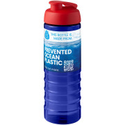 Športová fľaša s odklápacím viečkom H2O Active® Eco Treble s objemom 750 ml