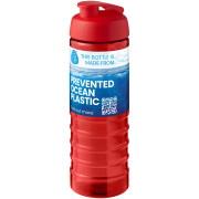 Športová fľaša s odklápacím viečkom H2O Active® Eco Treble s objemom 750 ml