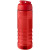 Športová fľaša s odklápacím viečkom H2O Active® Eco Treble s objemom 750 ml, farba - červená