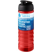 Športová fľaša s odklápacím viečkom H2O Active® Eco Treble s objemom 750 ml