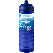 Športová fľaša s kupolovitým viečkom H2O Active® Eco Treble s objemom 750 ml