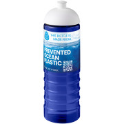 Športová fľaša s kupolovitým viečkom H2O Active® Eco Treble s objemom 750 ml