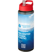 Športová fľaša H2O Active® Eco Vibe s objemom 850 ml s viečkom s hubičkou