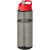 Športová fľaša H2O Active® Eco Vibe s objemom 850 ml s viečkom s hubičkou, farba - uhelná