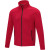 Pánska fleecová bunda Zelus - Elevate, farba - červená, veľkosť - M