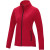 Dámska fleecová bunda Zelus - Elevate, farba - červená, veľkosť - XS
