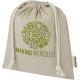 Stredná darčeková taška z recyklovanej bavlny Pheebs 150 gm² GRS s objemom 1,5 l