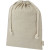 Veľká darčeková taška z recyklovanej bavlny Pheebs 150 gm² GRS s objemom 4 l, farba - vřesová přírodní
