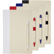 Notebook a guľôčkové pero Dairy Dream (kartón od mlieka)