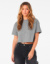 Jersey Crop dámske tričko - Bella+Canvas, farba - athletic heather, veľkosť - M