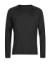 CoolDry tričko s dlhými rukávmi - Tee Jays, farba - čierna, veľkosť - XS