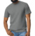 Pánské tričko Softstyle Midweight - Gildan, farba - graphite heather, veľkosť - S