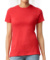 Dámské tričko Softstyle CVC - Gildan, farba - red mist, veľkosť - S