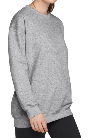 Softstyle Midweight Fleece s okrúhlým výstrihom