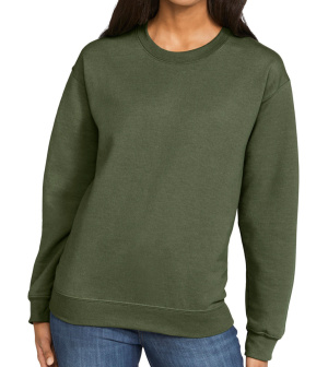 Softstyle Midweight Fleece s okrúhlým výstrihom